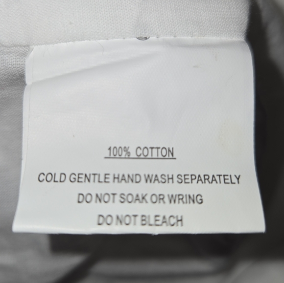 Saints & Secrets Santa Cruz Sun Eyelet White Asymmetrical Puff Sleeve Mini Dress - Picture 10 of 10